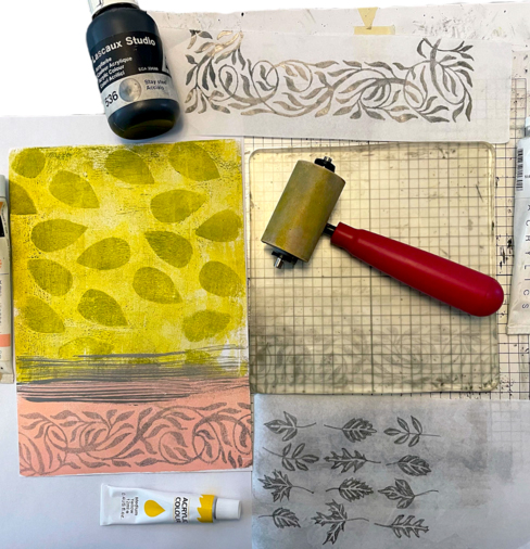 Event image INTRO TO GELLI PLATE PRINTING